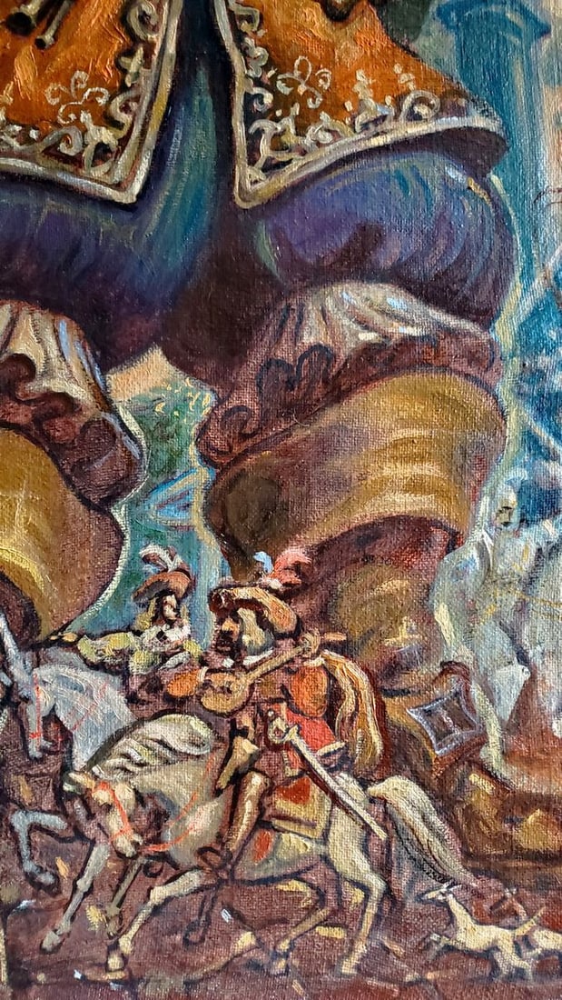 Oil painting Horsemen of the Apocalypse Litvinov Daniil Olegovich - 5