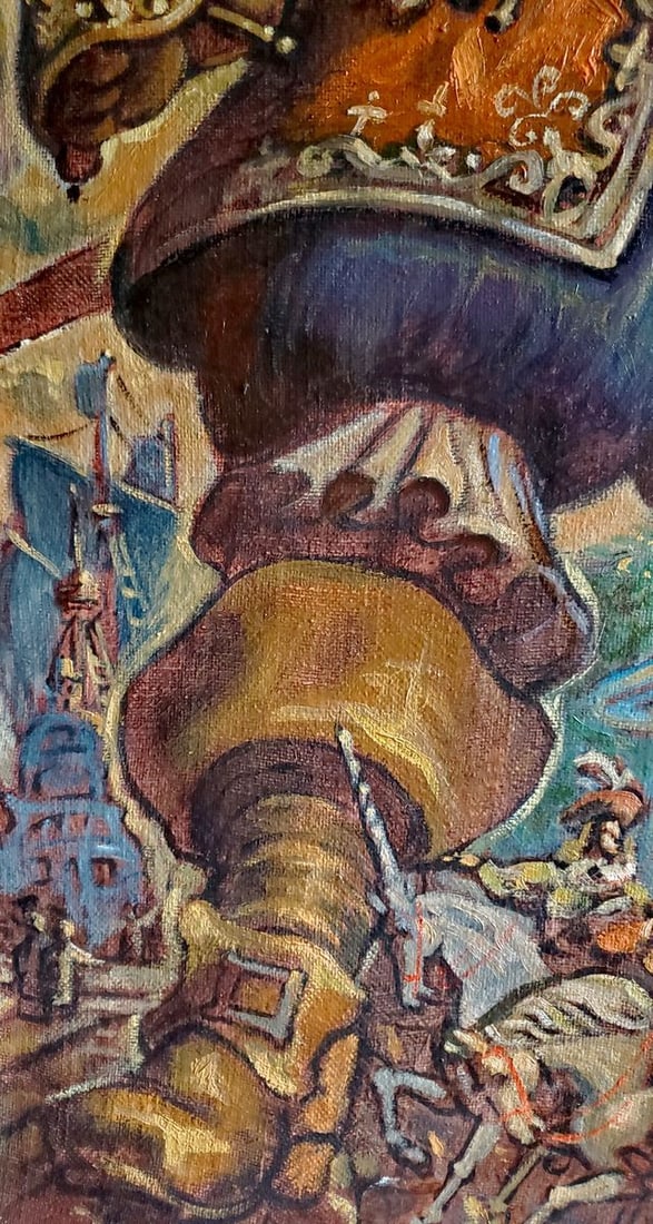 Oil painting Horsemen of the Apocalypse Litvinov Daniil Olegovich - 9