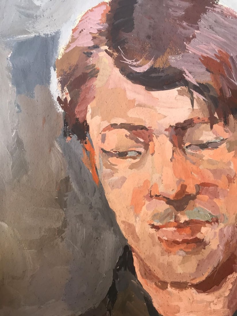 Oil painting Portrait of a friend Alexander Arkadievich Litvinov - 4