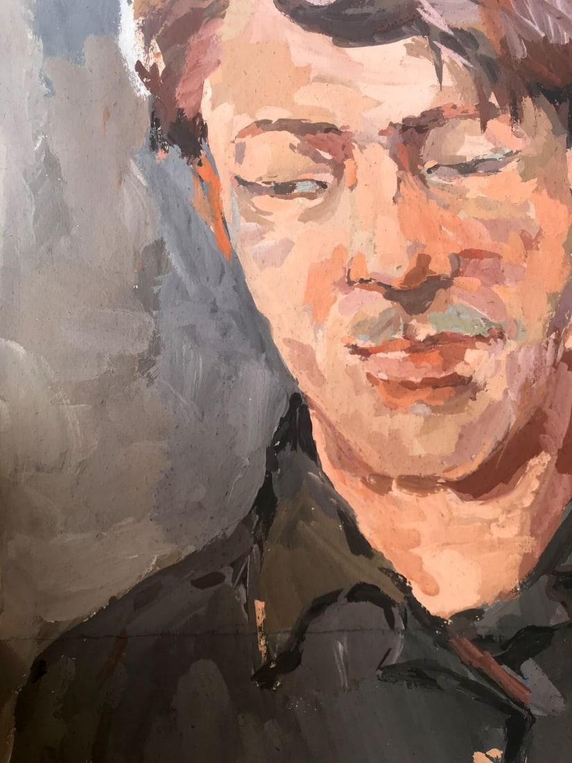 Oil painting Portrait of a friend Alexander Arkadievich Litvinov - 6