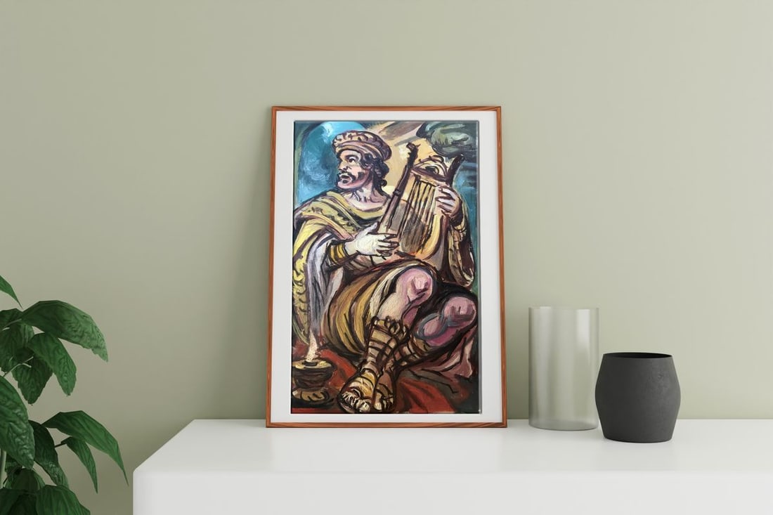 Oil painting Bart portrait Alexander Arkadievich Litvinov - 2