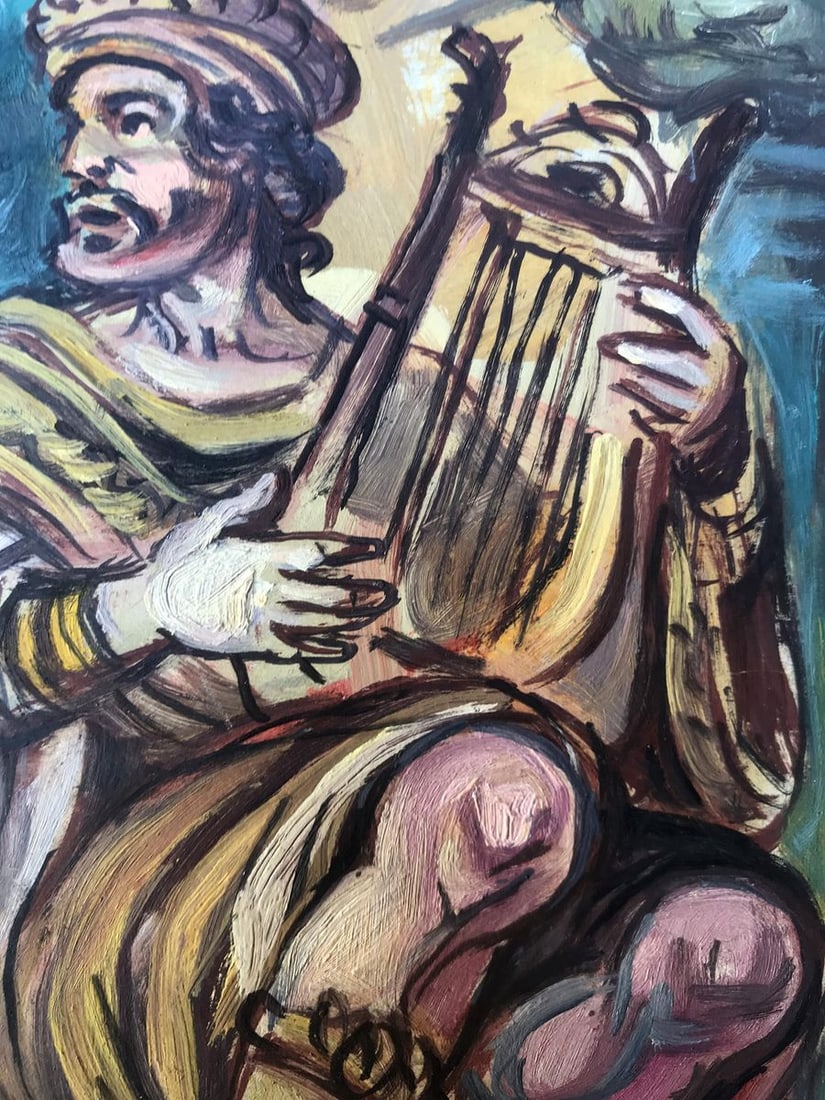 Oil painting Bart portrait Alexander Arkadievich Litvinov - 5