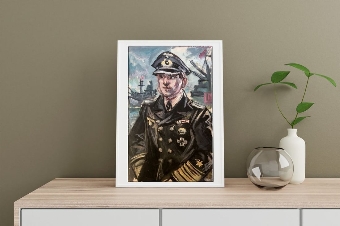 Oil painting Ship officer Alexander Arkadievich Litvinov - 2