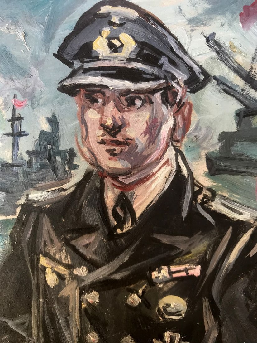 Oil painting Ship officer Alexander Arkadievich Litvinov - 4