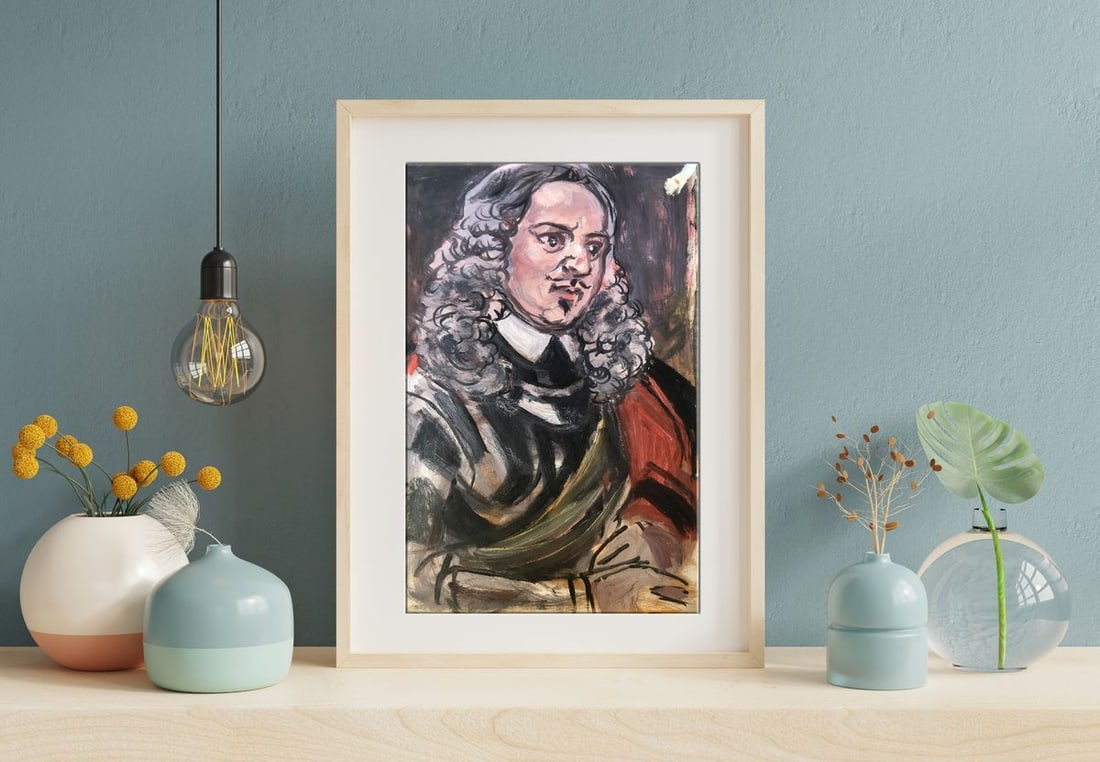 Oil painting Duke portrait Alexander Arkadievich Litvinov - 2