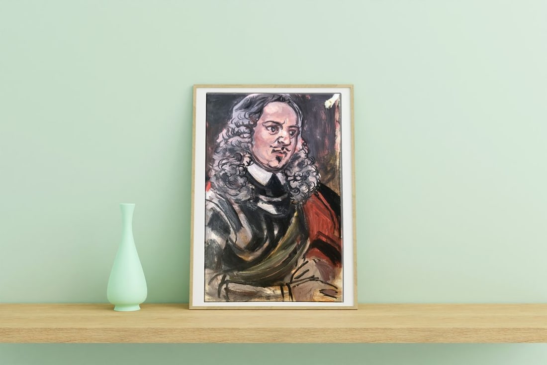 Oil painting Duke portrait Alexander Arkadievich Litvinov - 3