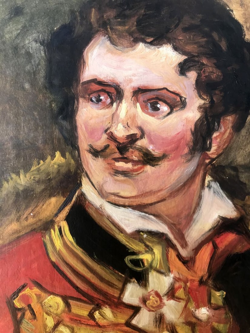 Oil painting Portrait of a man Alexander Arkadievich Litvinov - 6