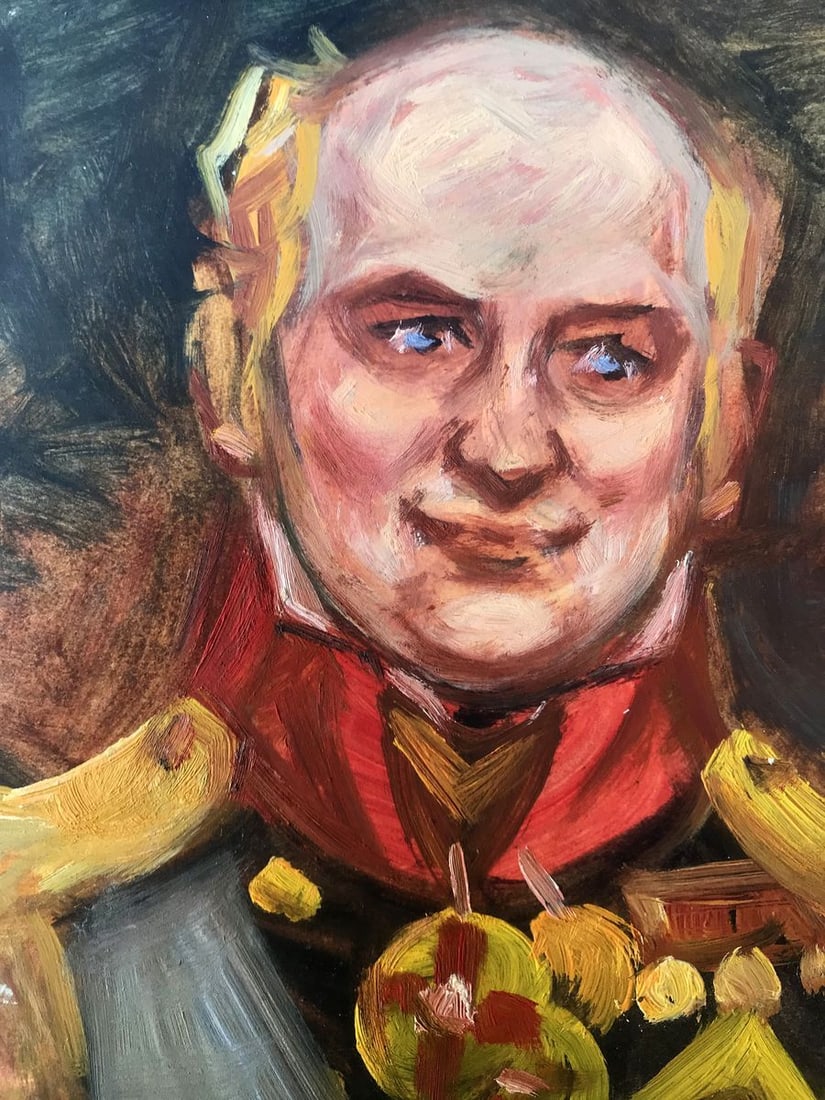 Oil painting Portrait of a General Alexander Arkadievich Litvinov - 4