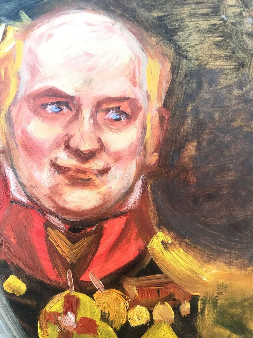 Oil painting Portrait of a General Alexander Arkadievich Litvinov - 5