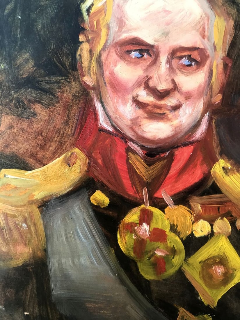 Oil painting Portrait of a General Alexander Arkadievich Litvinov - 6