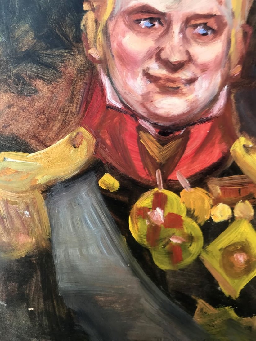 Oil painting Portrait of a General Alexander Arkadievich Litvinov - 8