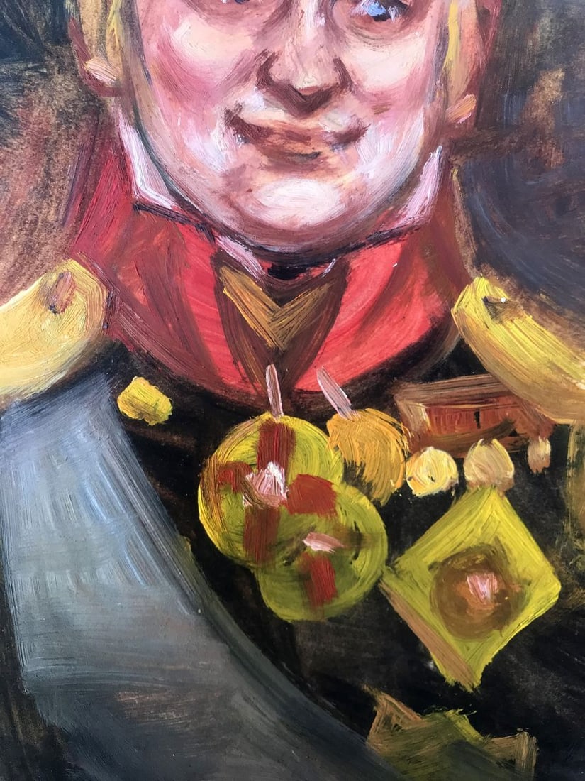 Oil painting Portrait of a General Alexander Arkadievich Litvinov - 9