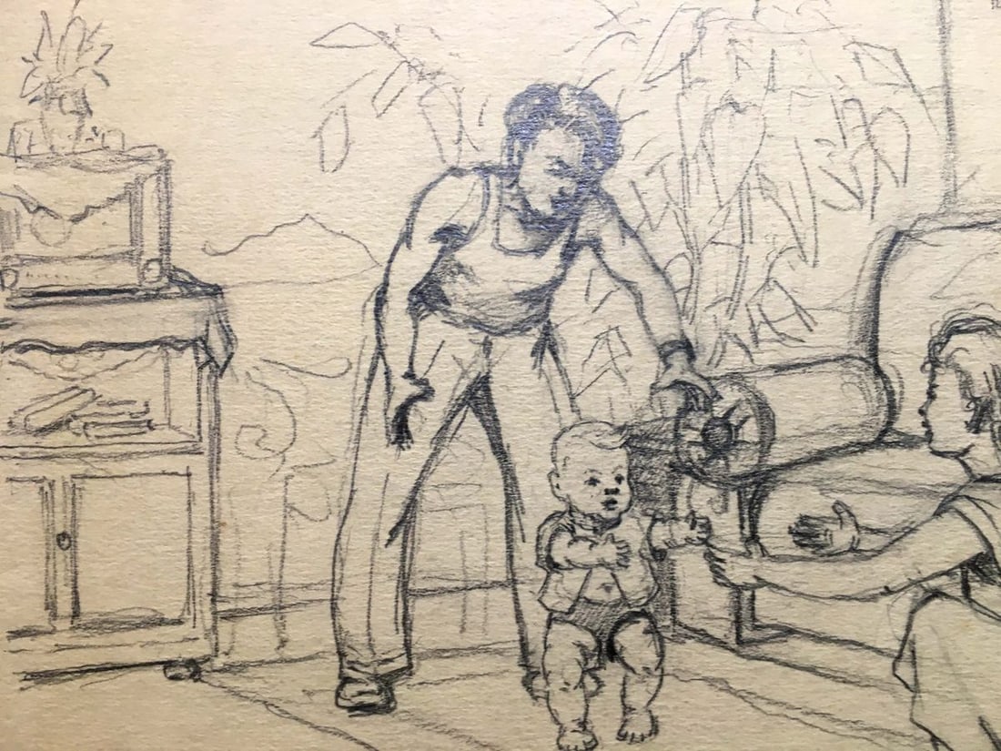 Pencil painting First steps Dmitry Lednev - 4