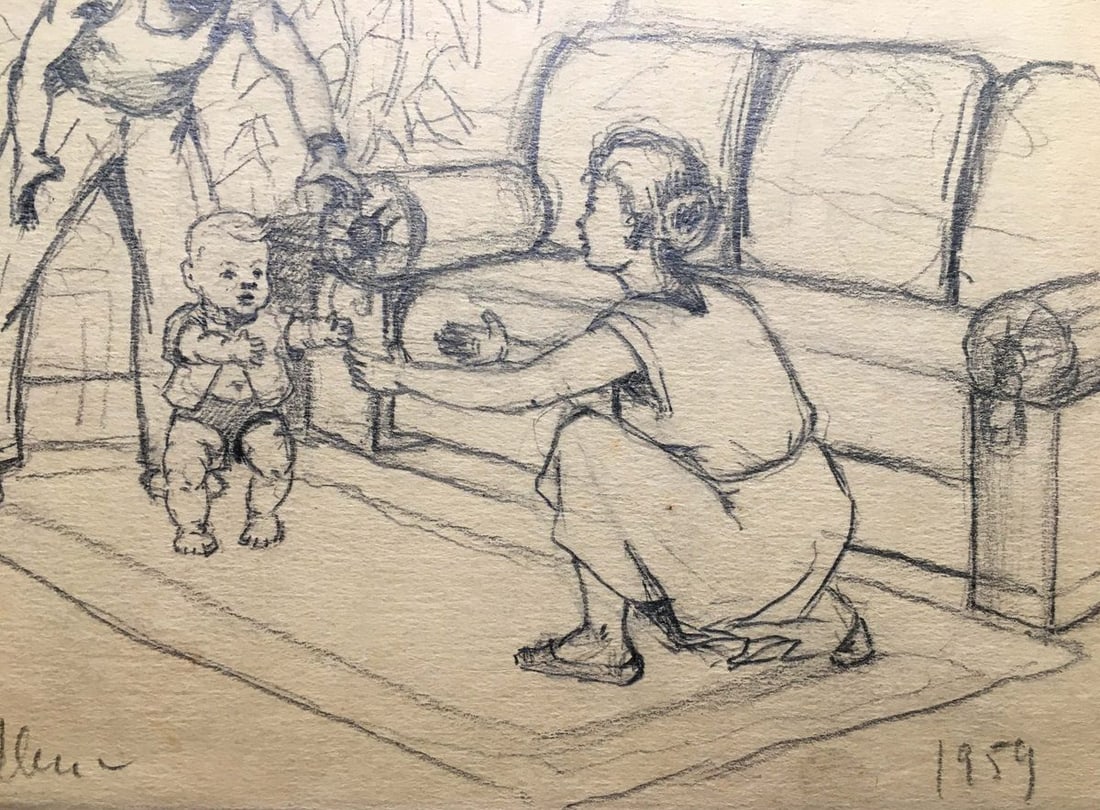 Pencil painting First steps Dmitry Lednev - 6