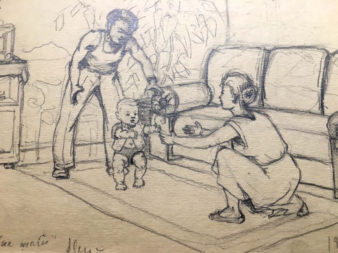 Pencil painting First steps Dmitry Lednev - 7