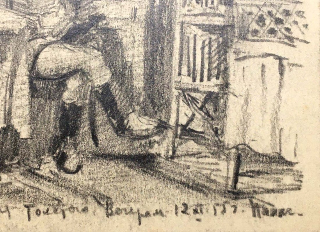 Pencil painting Portrait of man Dmitry Lednev - 5