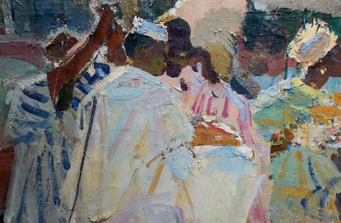 Oil painting Wedding Pokulity Konstantin Ivanovich - 3