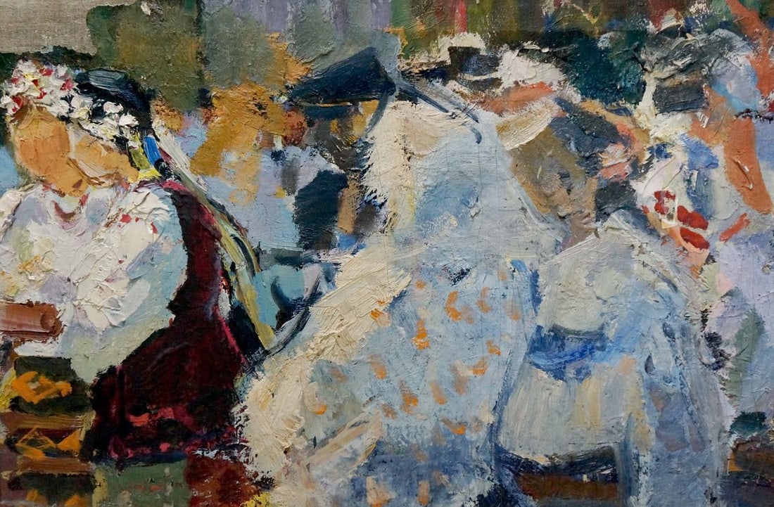 Oil painting Wedding Pokulity Konstantin Ivanovich - 4