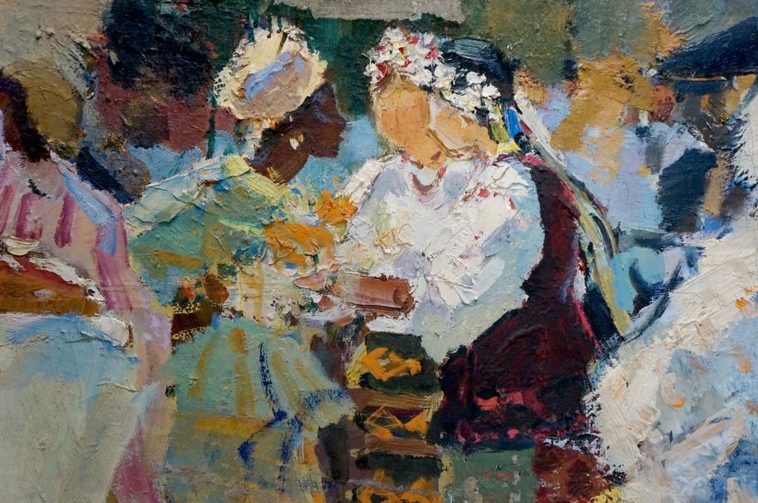 Oil painting Wedding Pokulity Konstantin Ivanovich - 6