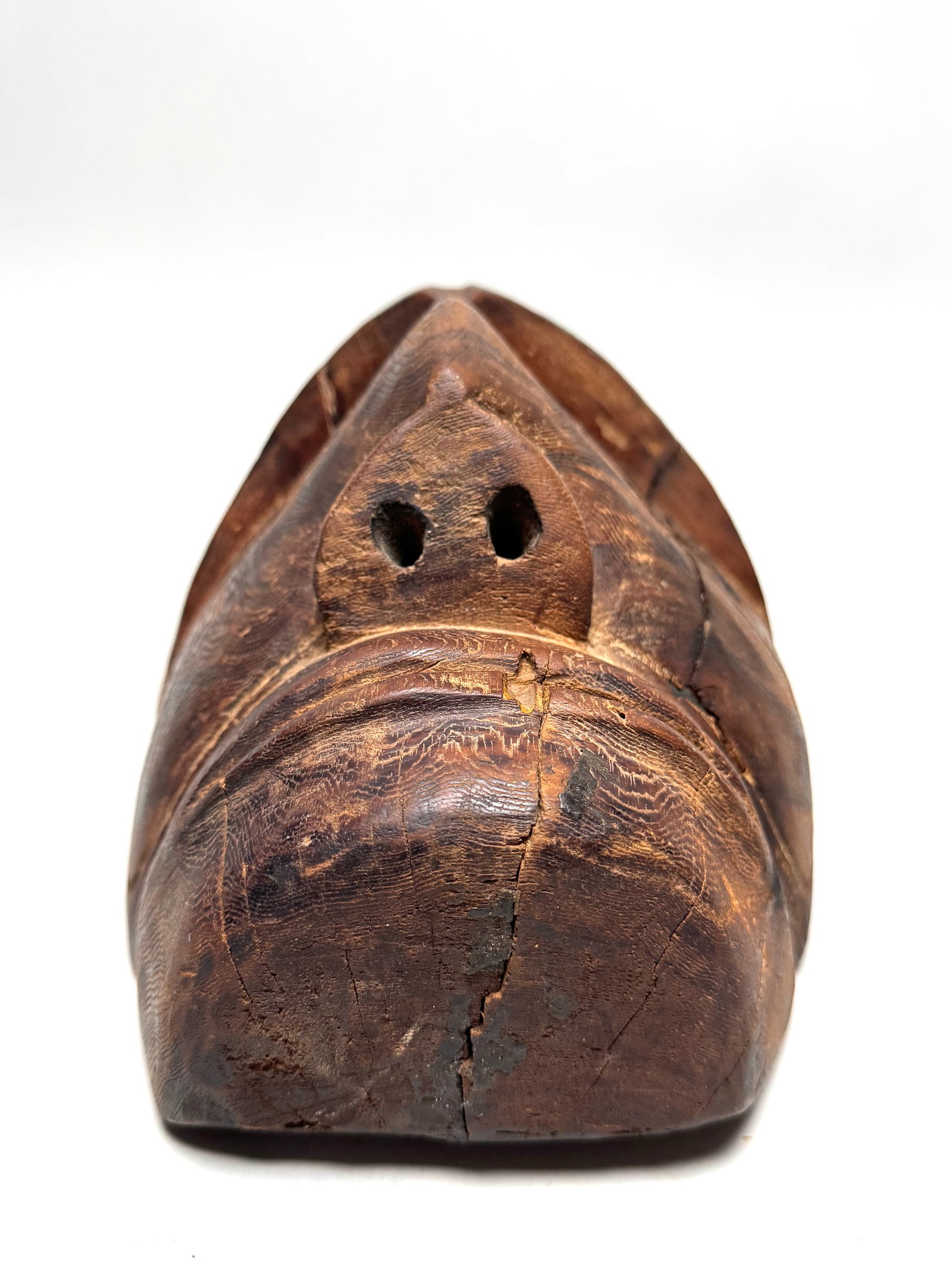 Old Inuit Eskimo Mask Alaska - 12