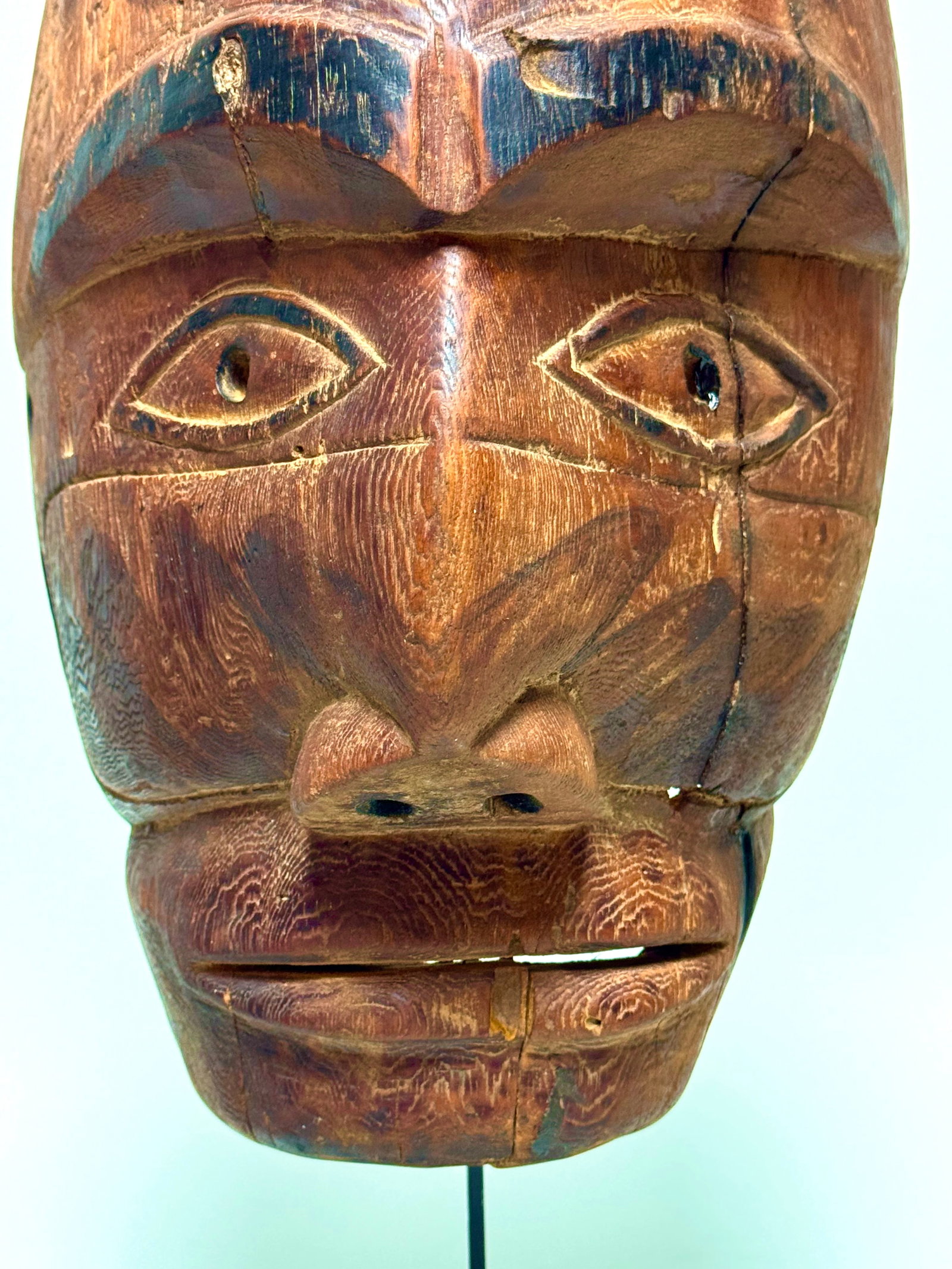Old Inuit Eskimo Mask Alaska - 2
