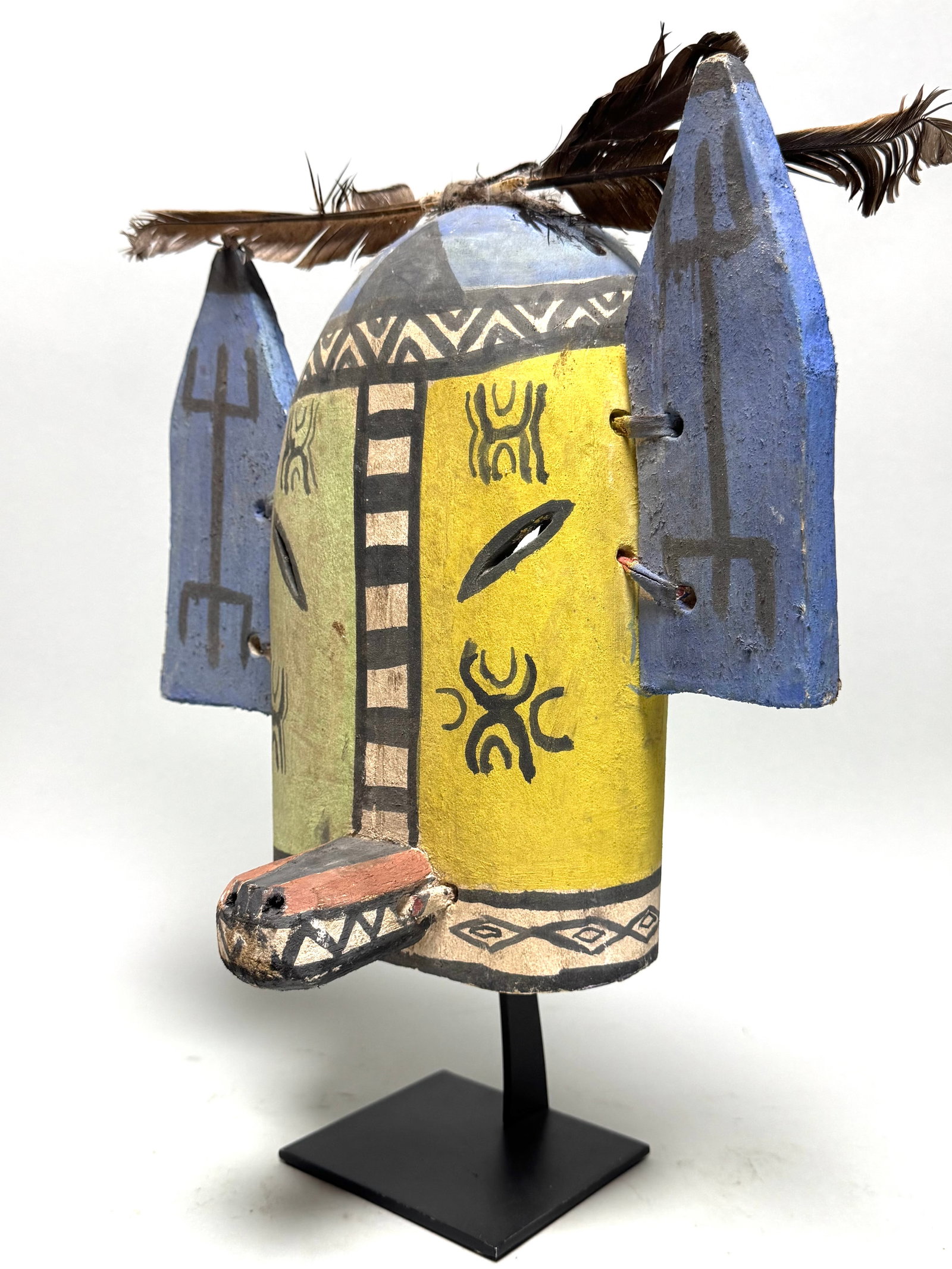 Ancient Zuni mask - New Mexico, USA - 2