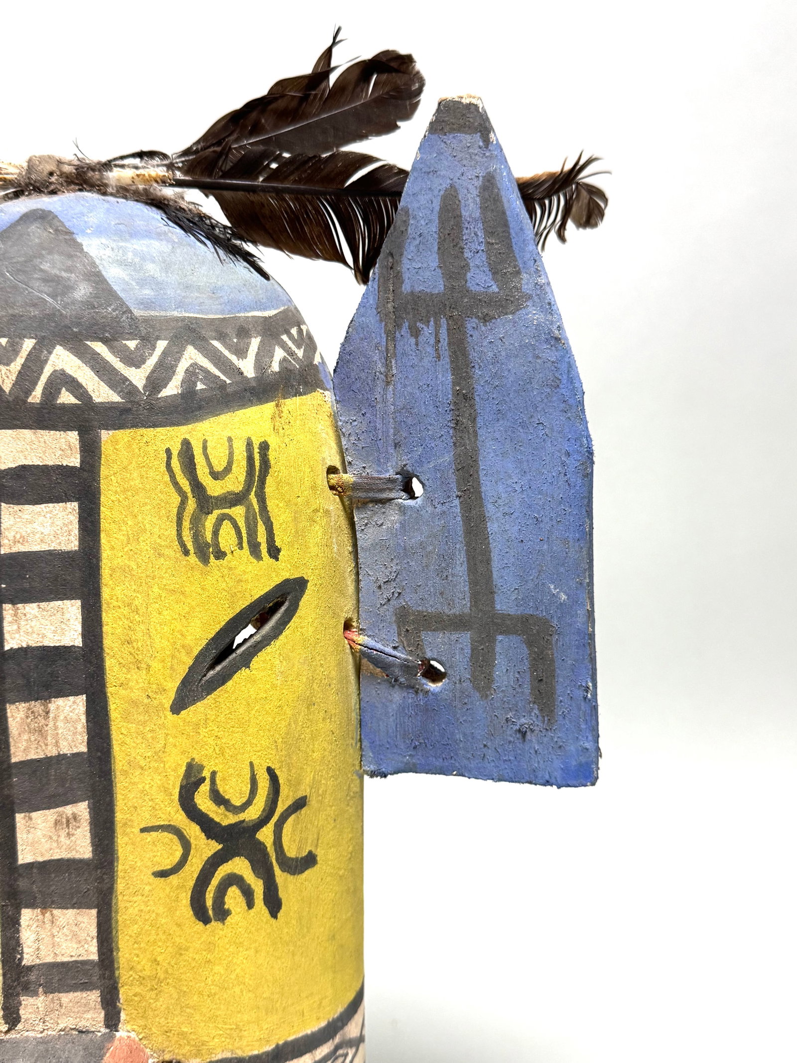 Ancient Zuni mask - New Mexico, USA - 7