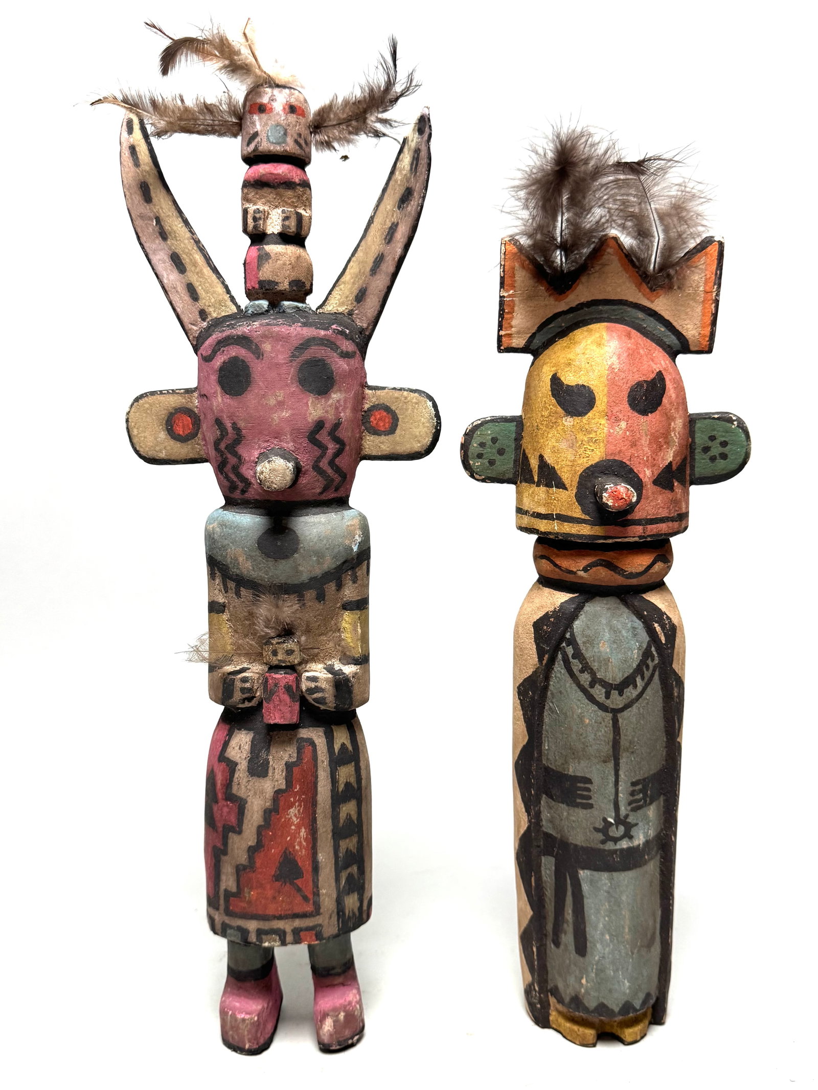 Large 2 Zuni figures - New Mexico, USA - 7