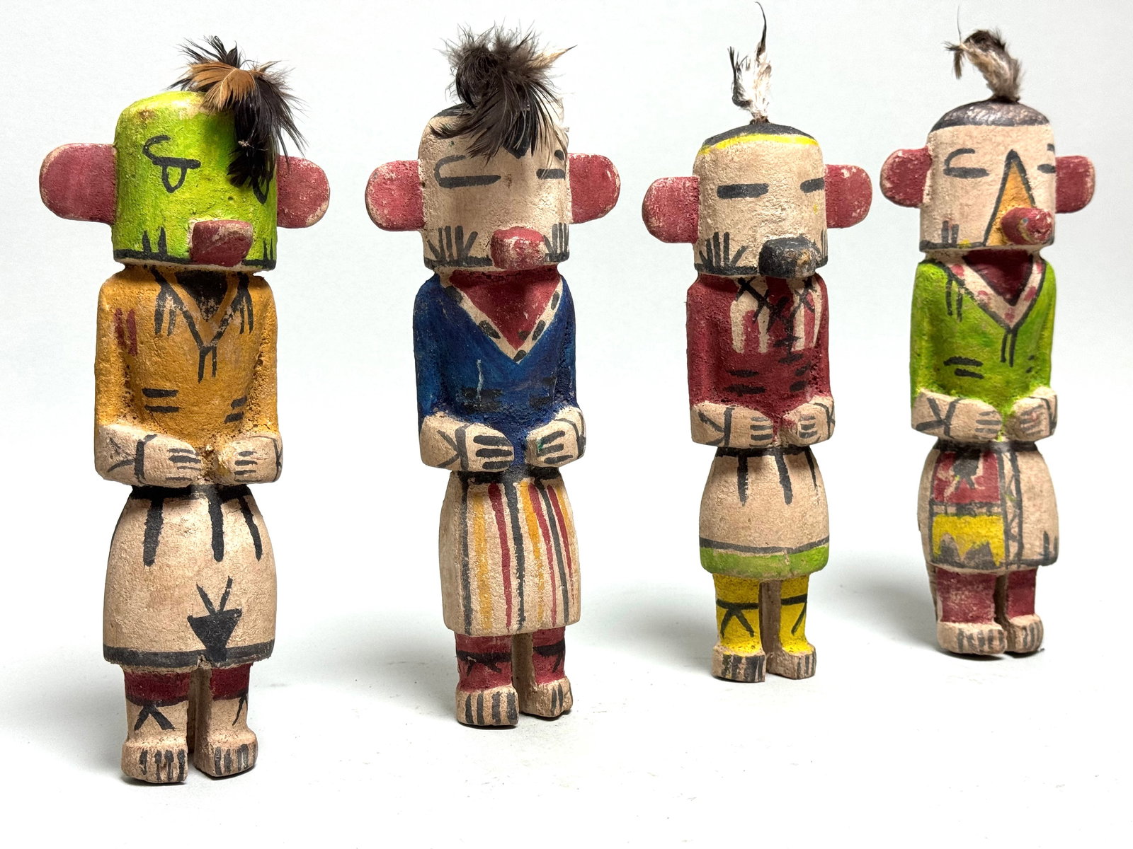4 Ancient Zuni figures - New Mexico, USA - 3