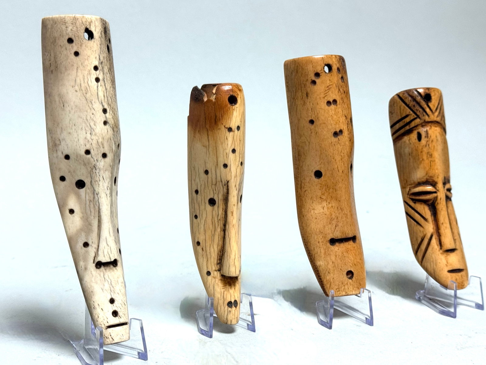 Ancient Ikhoko amulets - PENDE - DR Congo - 3