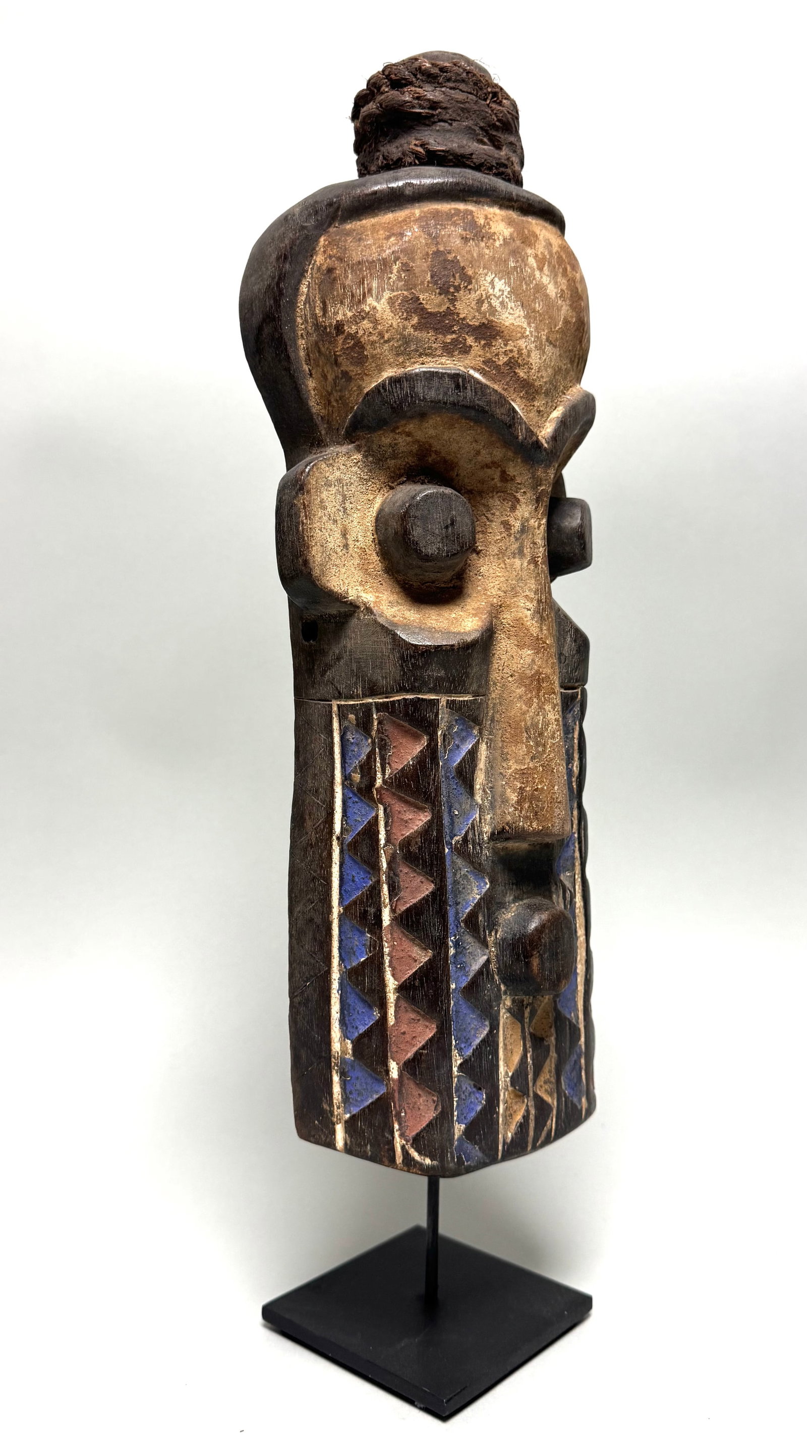 Dance mask - Wood - Shoowa-Kuba - Africa - 34 cm - 7