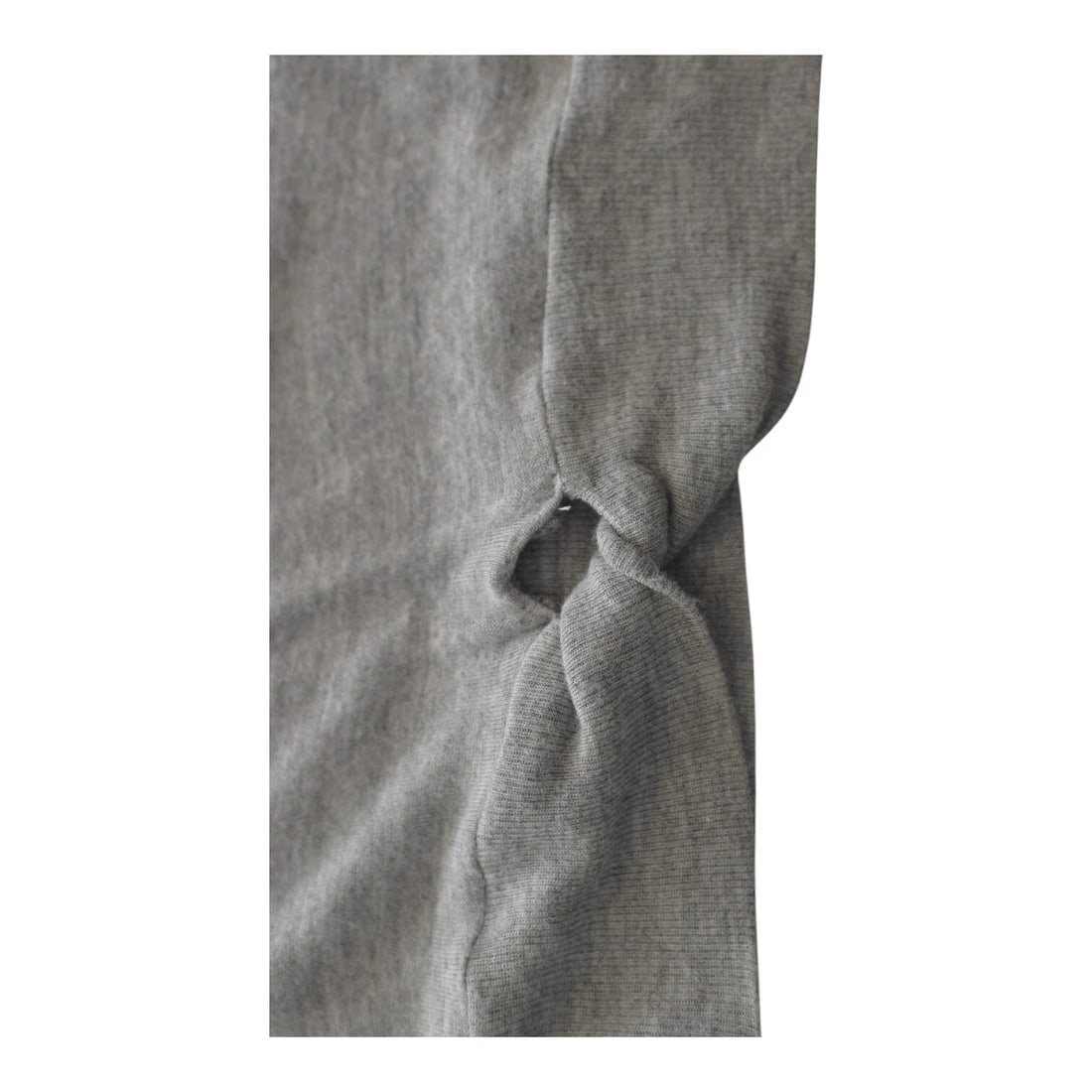 Galliano Gray Long Sleeve Viscose T- Shirt top w. Buttons size L - 8