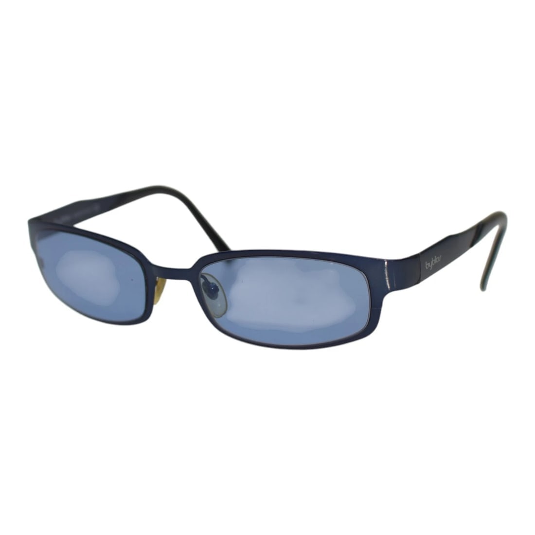 Byblos b 696-S Blue Metallic Designer Unisex Sunglasses - 2