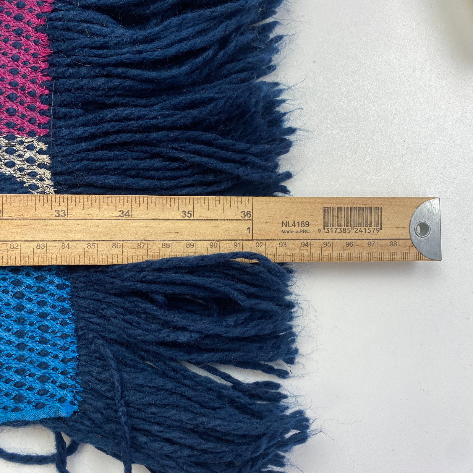 Louis Vuitton Multicolour Thick Wool & Silk Scarf - 8