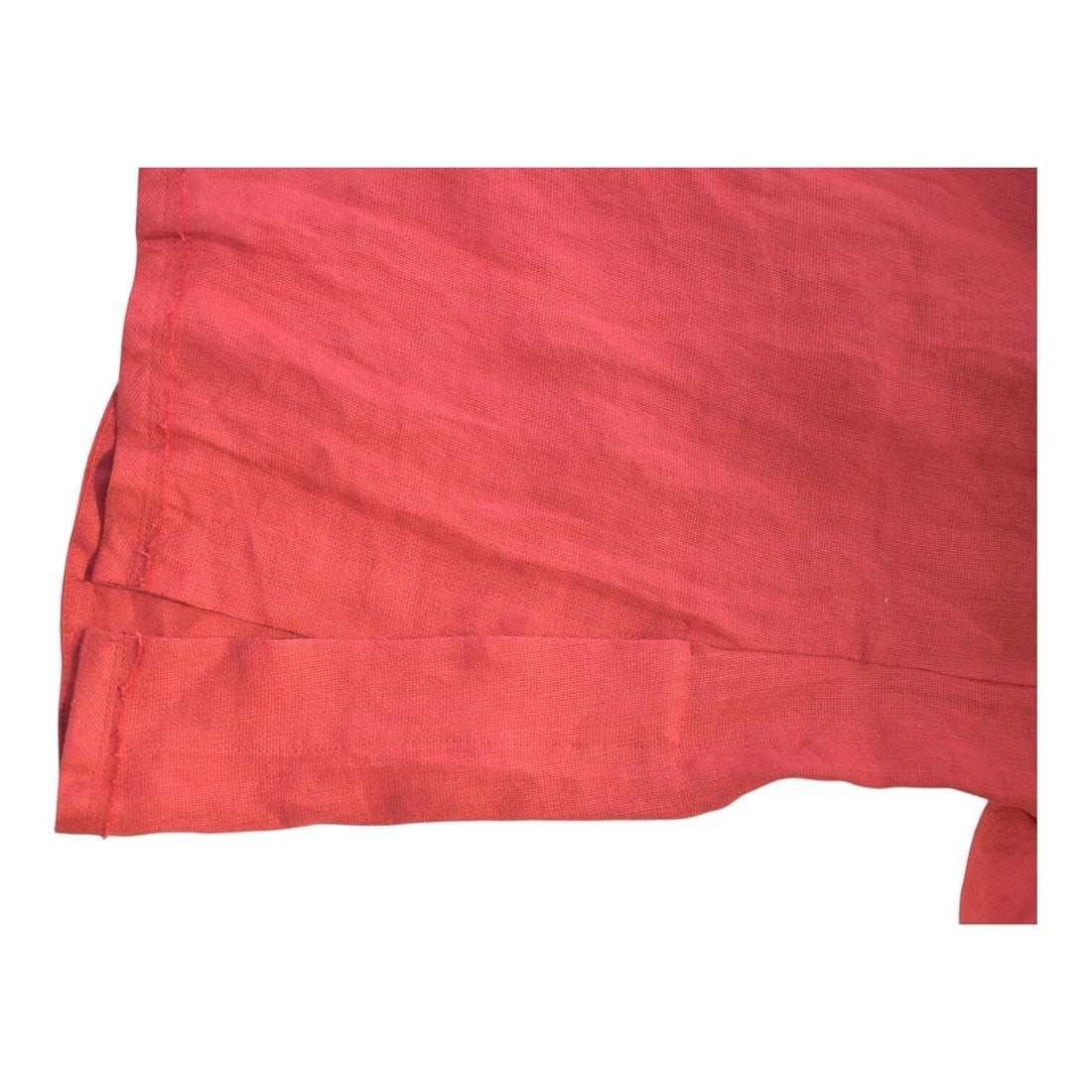 Misomber Nuan Red Lightweight Summer Collared Button Blazer Jacket size 3 - 7