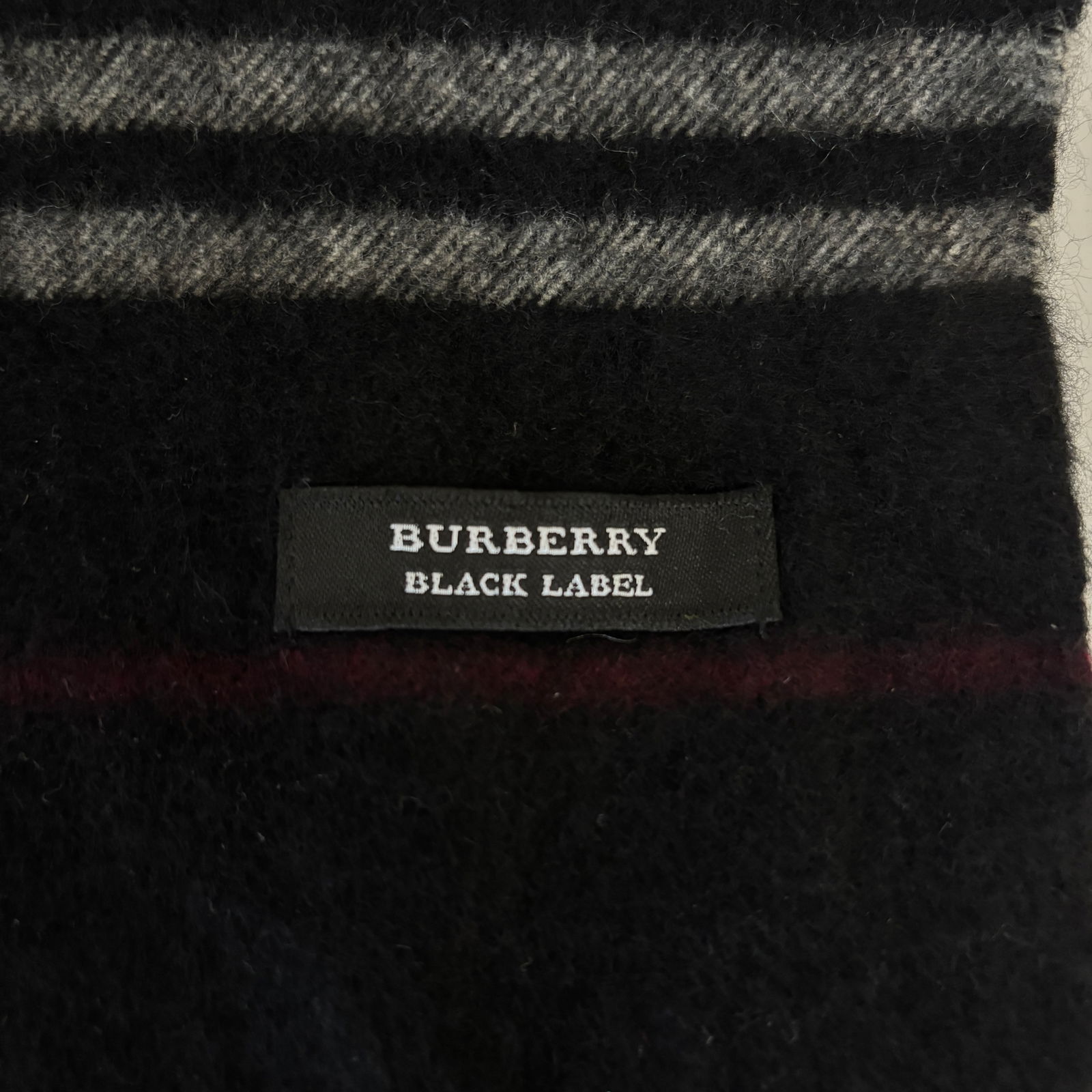 Burberry Black Label 100% Cashmere Scarf - 13