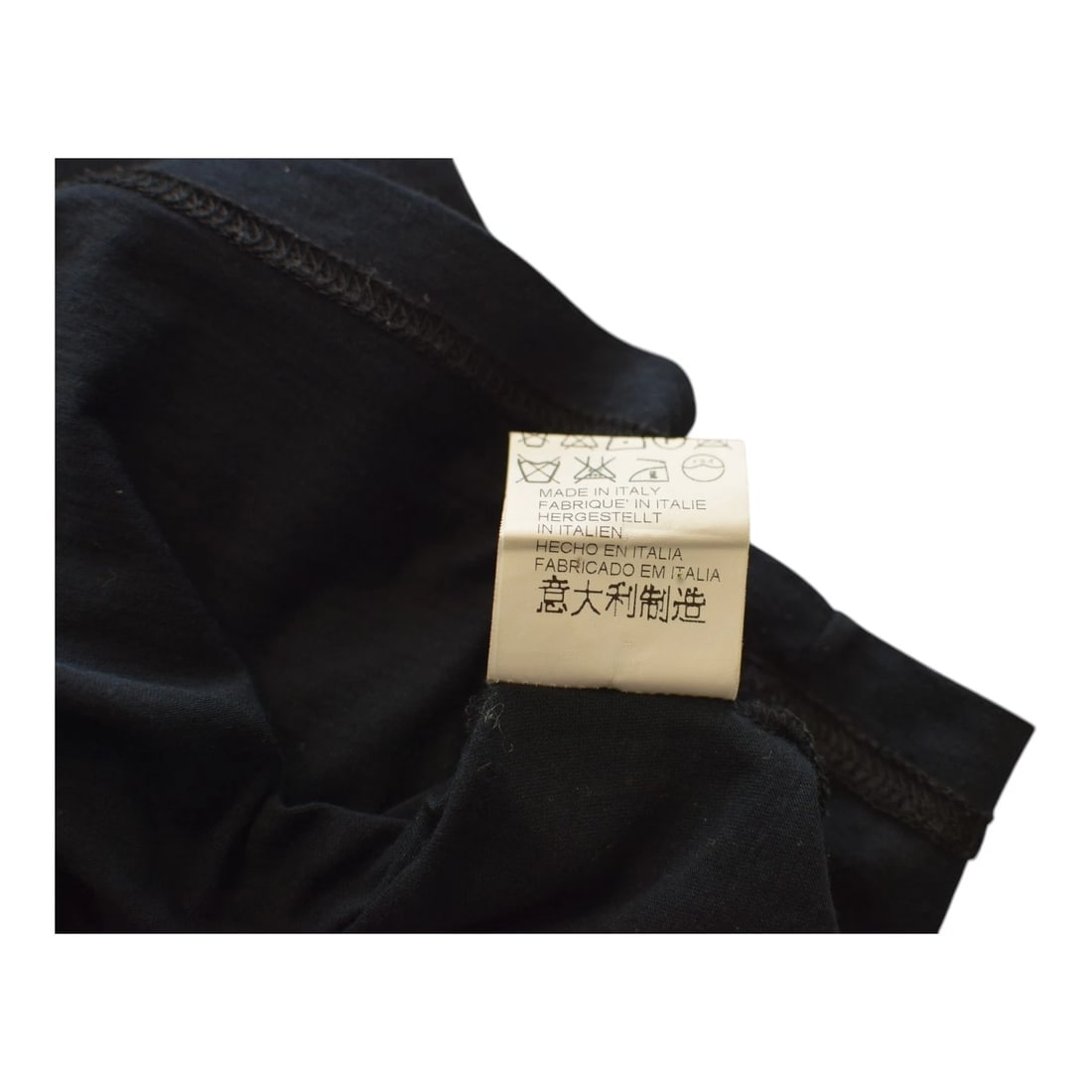 Valentino Roma Black Silk-Bow Detail Cotton Top Blouse T-shirt size 10 IT 46 - 9