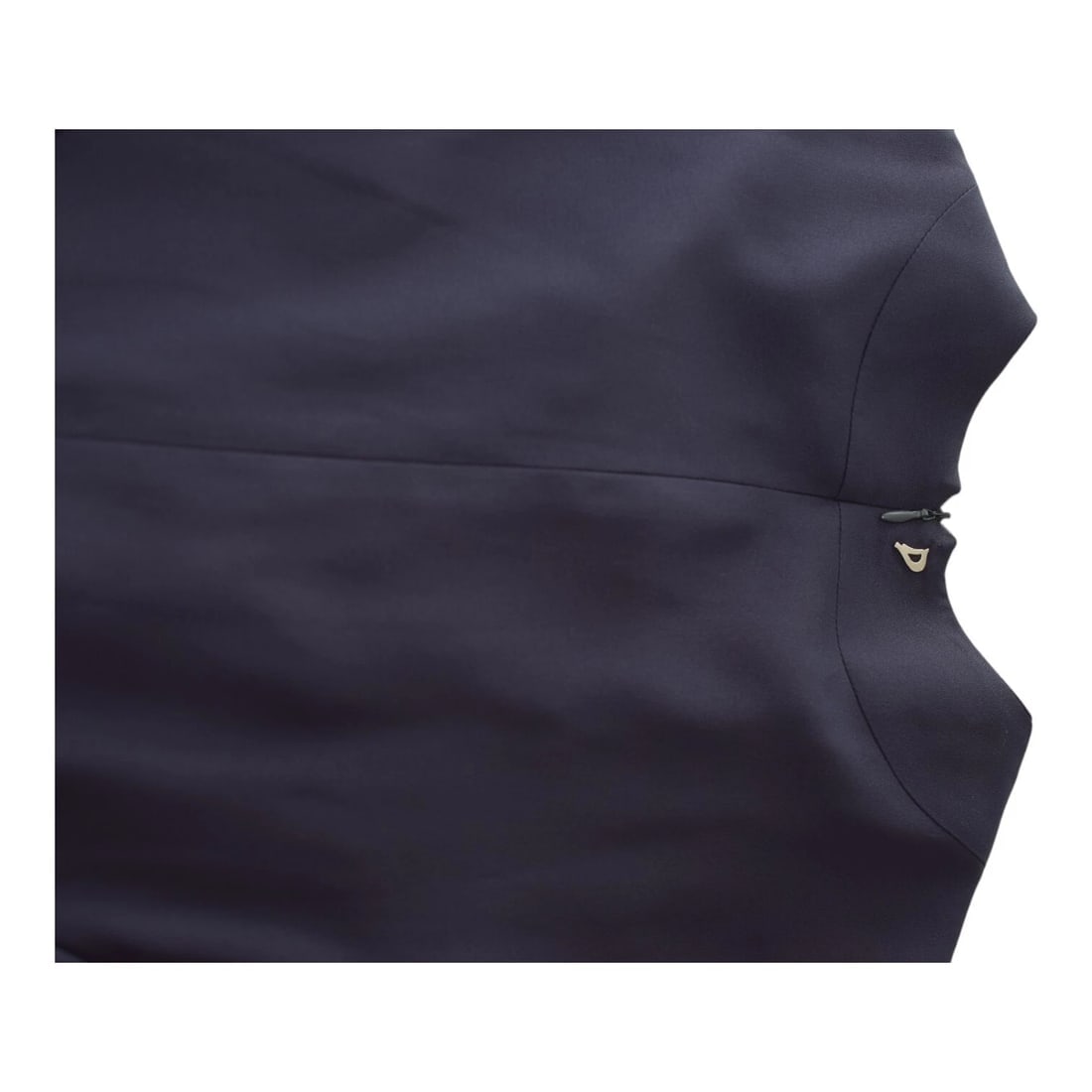 Dondup Blue Criss Cross Tie Front Lace Hem Pleated Skirt Mini Dress size 42 - 11