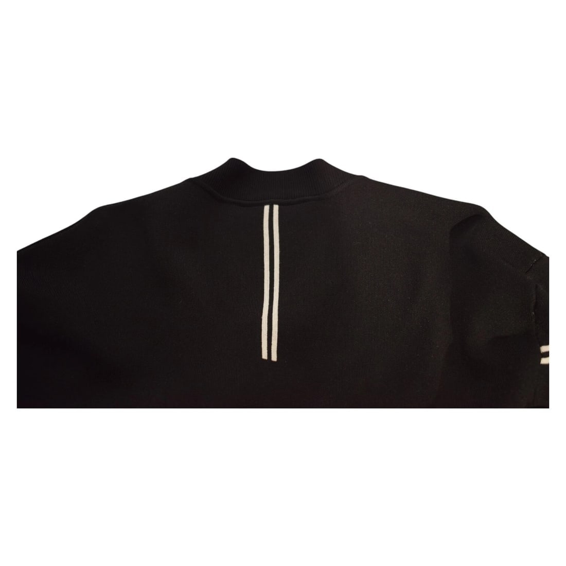 Neil Barrett Black White Stripes Snap Button Men's Jacket size XXL ( Slim) - 14