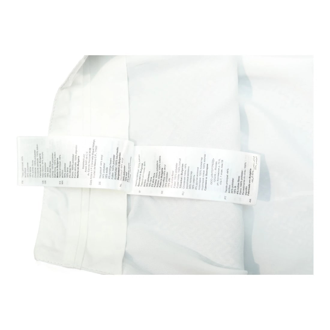 Sandro France Gray Herringbone w. Sequins Woolen Shorts Pants size 34 - 7