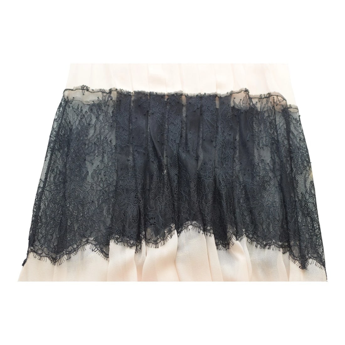 Philosophy di Lorenzo Serafini Pleated Maxi Dress with Lace Inserts – Size IT 44 - 19