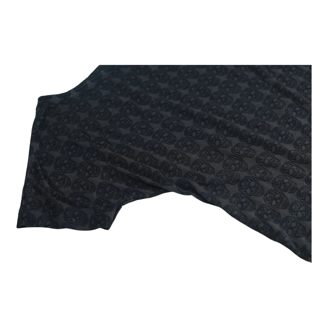 Zadig & Voltaire Black Skull Print Short Sleeve Boat Neckline Calf Length dress - 5