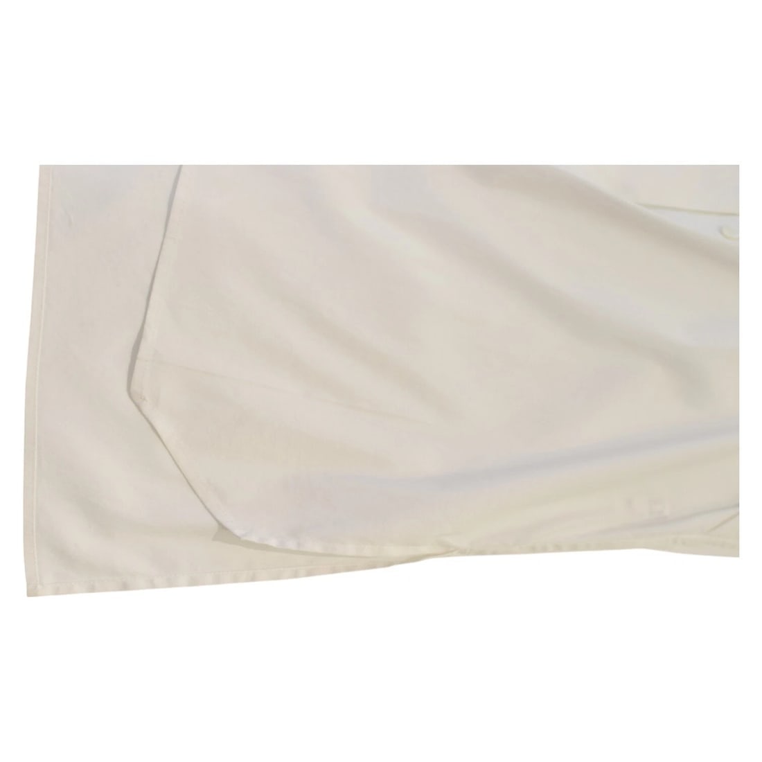 Issey Miyake White Cotton Pleats Button Down Shirt Long Top Size 3 - 7