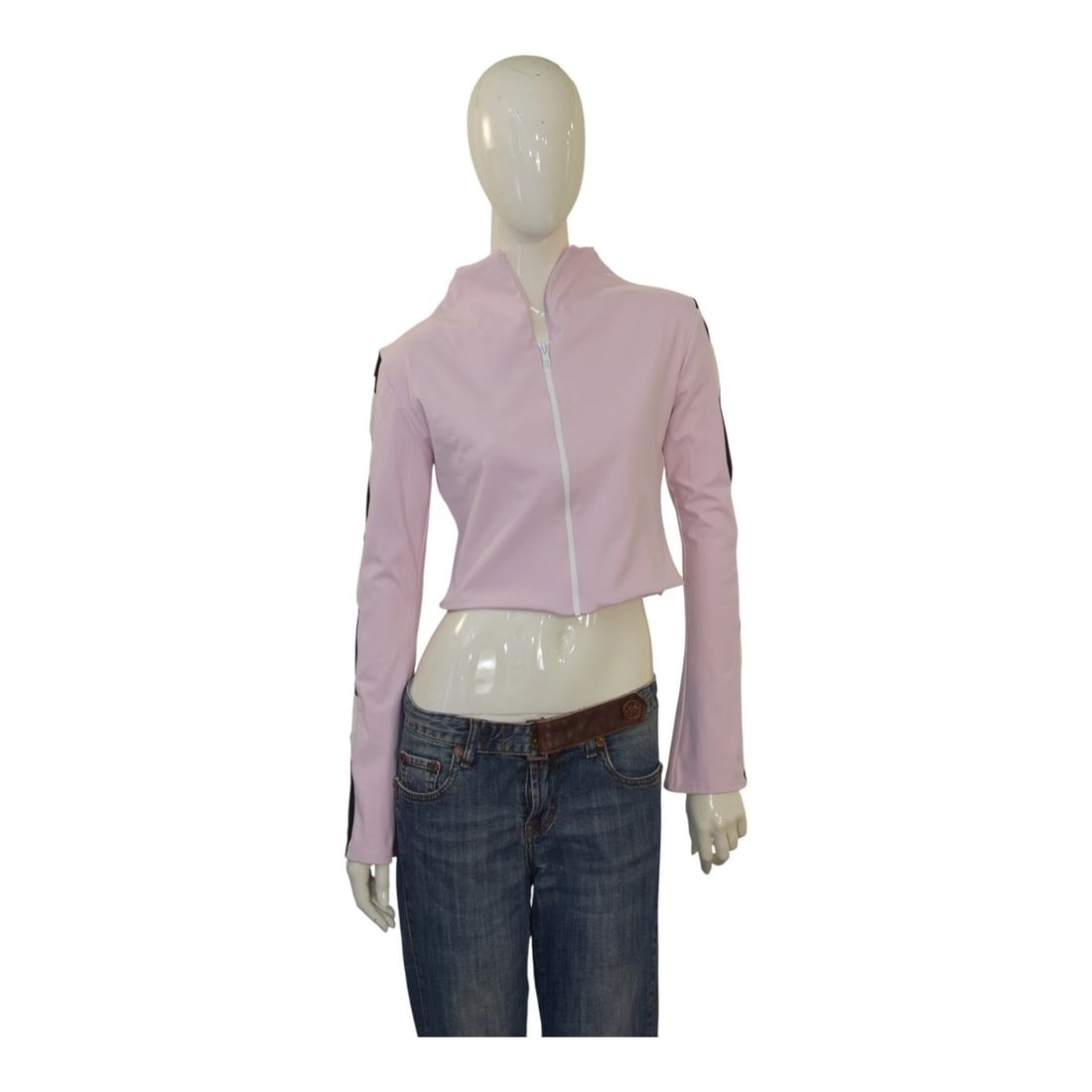 Port De Bras Arrow Jacket long sculpting sleeves in Chantilly pink size L - 2