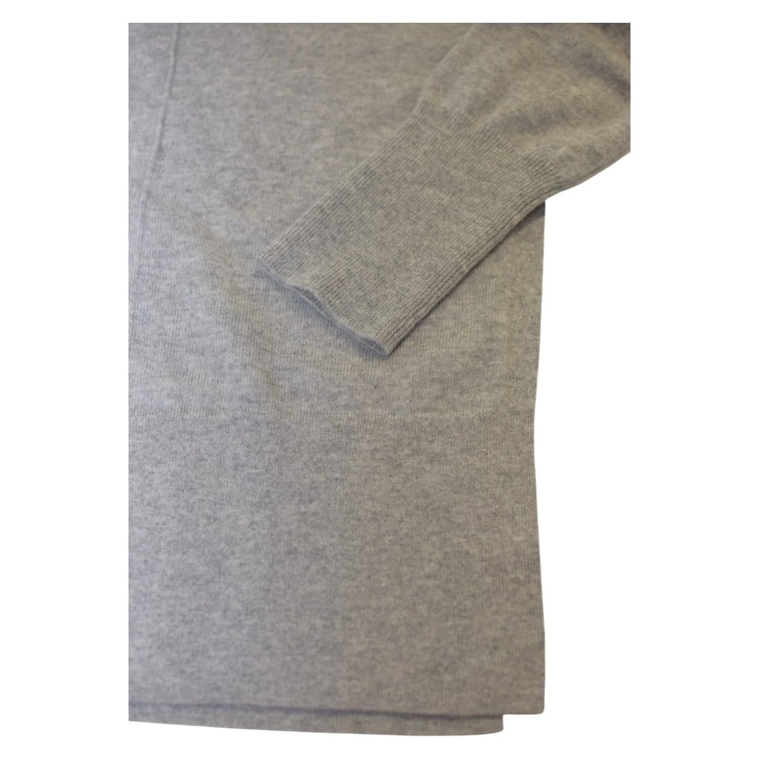 Notshy Gray Cashmere Wool Knit Jumper Sweater Calf Length Midi Dress size S - 7