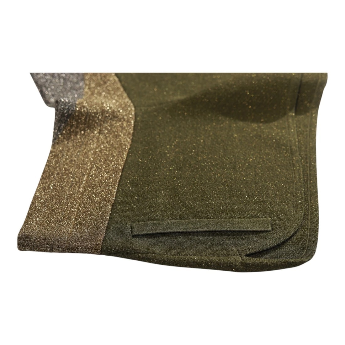 Zadig & Voltaire Smile Lurex Green Silver Gold Shiny Shorts Pants size S - 7