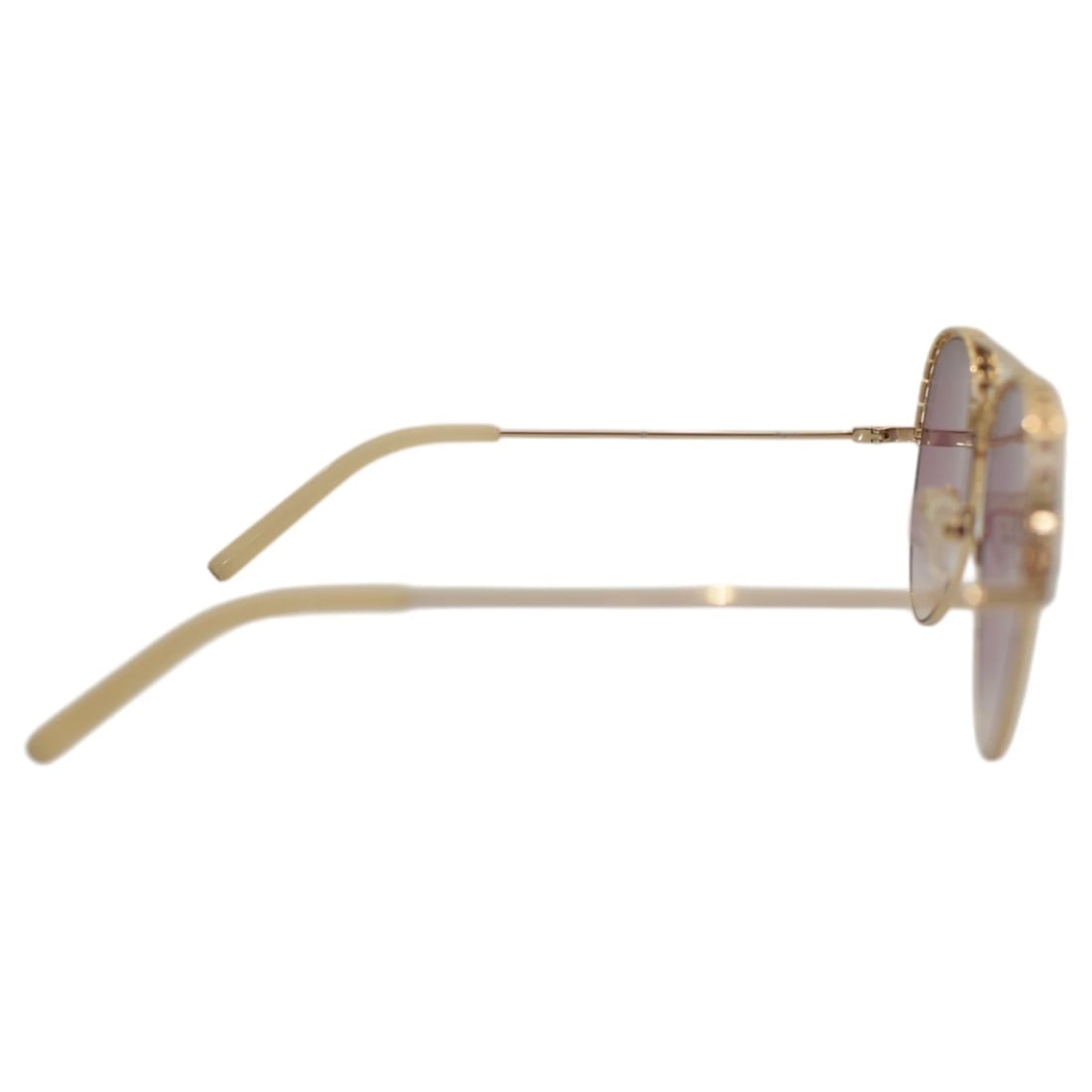 Matthew Williamson Aviator 01 Magnolia Gold & Degrade Pink Lens Sunglasses - 7