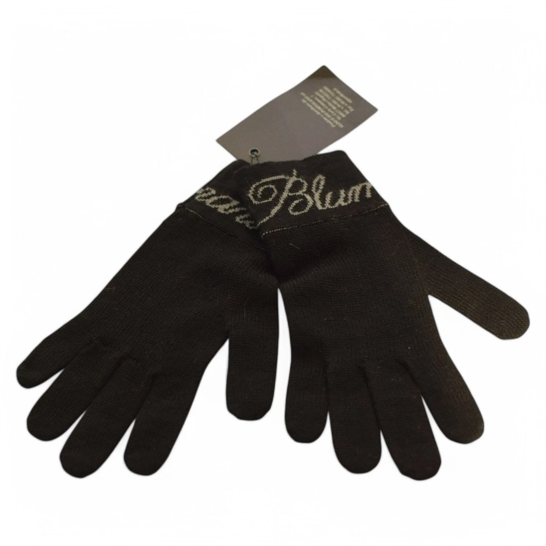 Blumarine Black Wool Knit Signature Logo Winter Gloves, Tags: Title:Blumarine Black Wool Knit Signature Logo Winter Gloves, Tags Description:Genuine White Rabbit Fur Wedding Evening Long Scarf Shawl Wrap Warm Etole Blumarine Black Wool Knit Signature Logo Winter