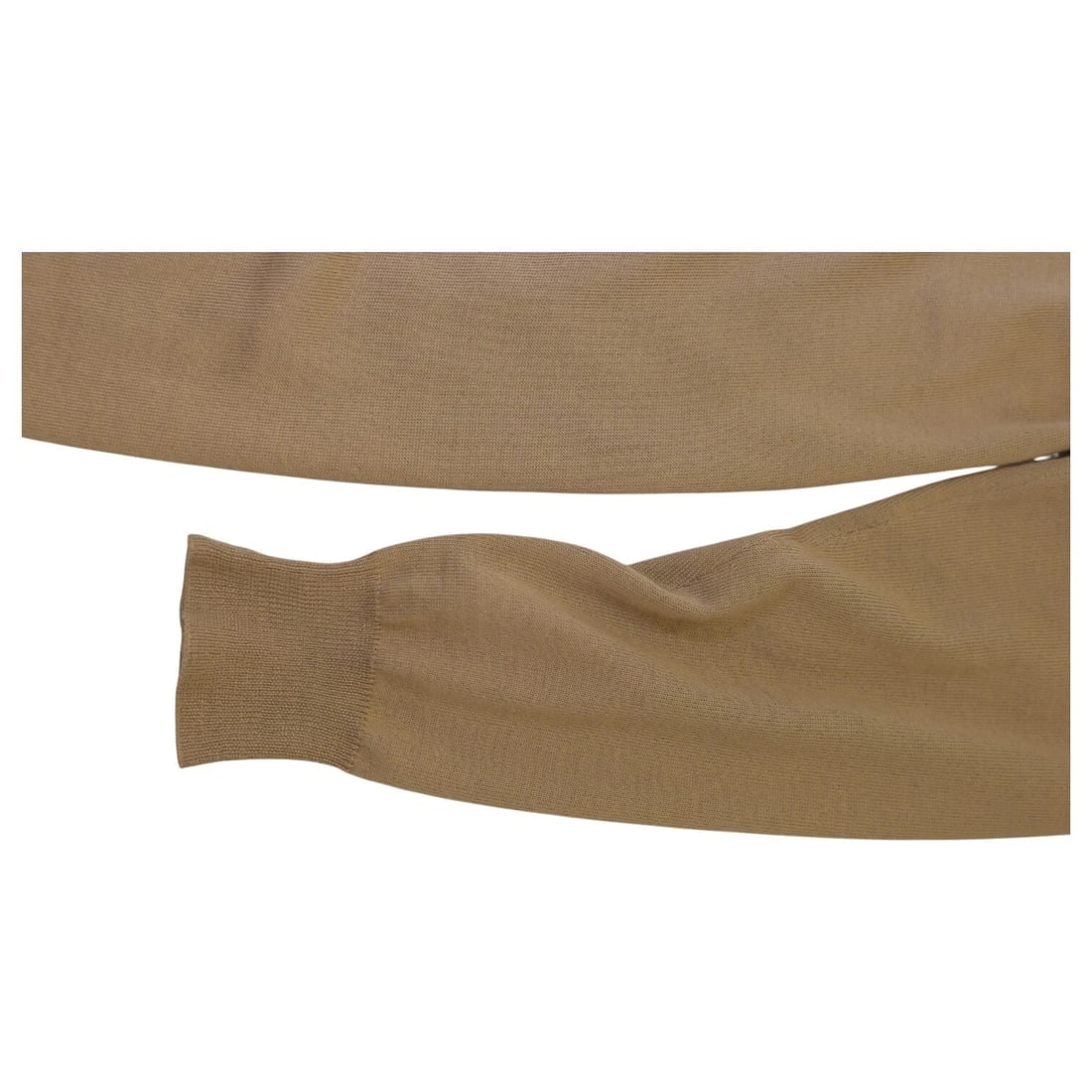 Stella McCartney Brown Cashmere Silk Blend Knit Sweater Long Sleeve Dress sz 40 - 7