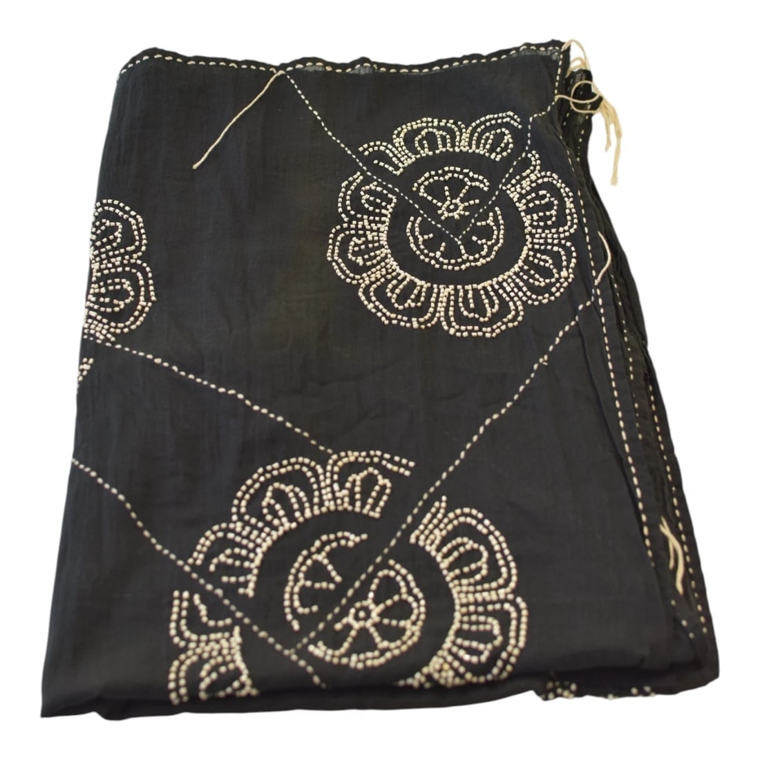 Peachoo + Krejberg Black Embellished Long Scarf – Floral Beadwork Design – NWT: Title:Peachoo + Krejberg Black Embellished Long Scarf – Floral Beadwork Design – NWTDescription:Max Praga Green & Orange Floral Flowers Silk Scarf Foulard Wrap Peachoo + Krejberg Black